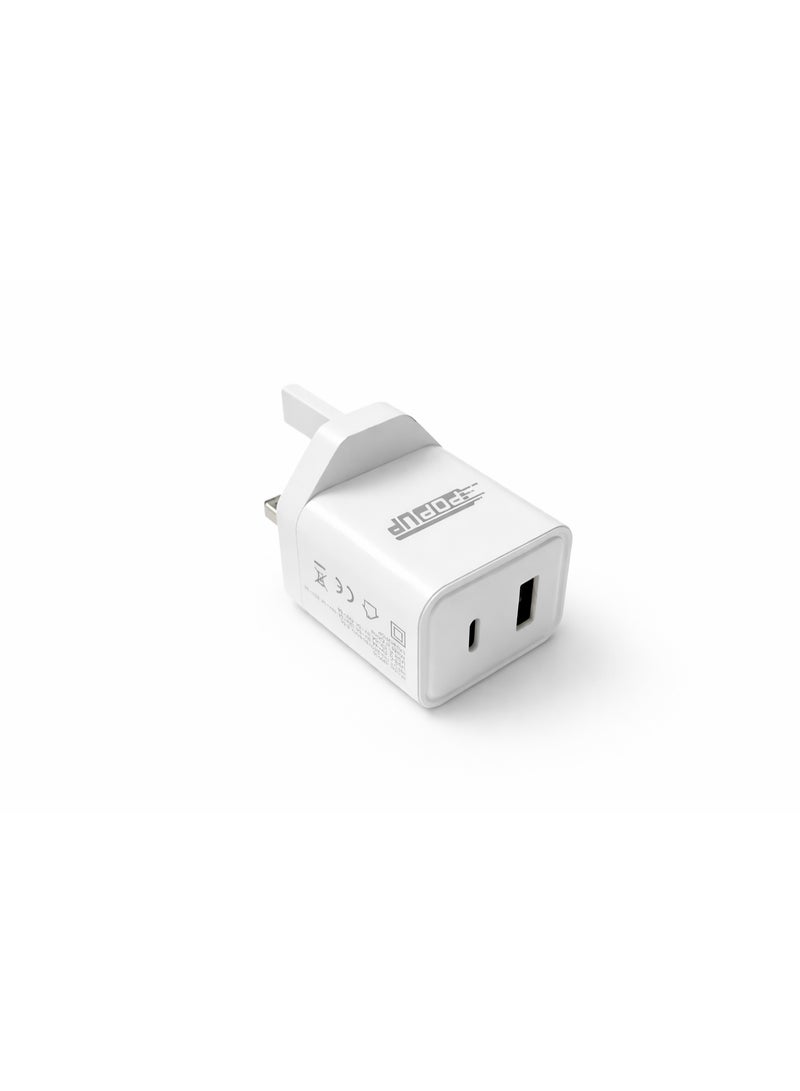 Pop-up POP UP 120W Wall Charger with Two Ports - Image 2